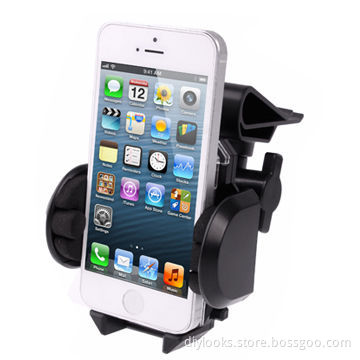 Universal Car Holder for iPhone 5/iPhone 4 and 4S/Other Mobile Phone, Supports 360° Rotation